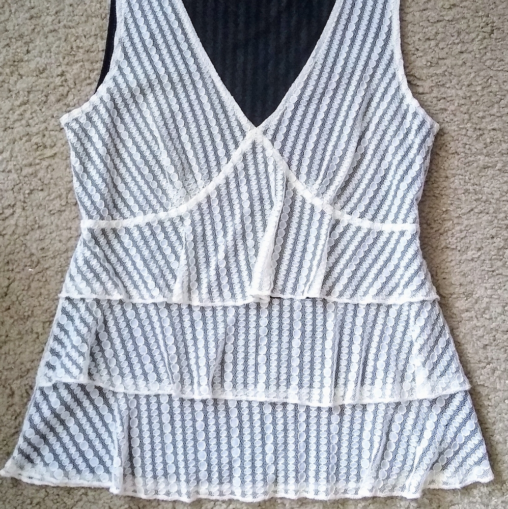 Josephine Chaus Ruffle Top